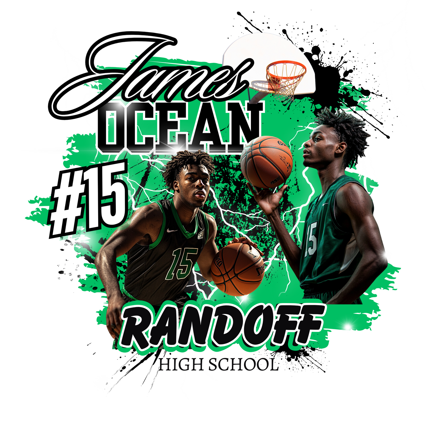 Basketball Editable Canva Designs (30 pc)