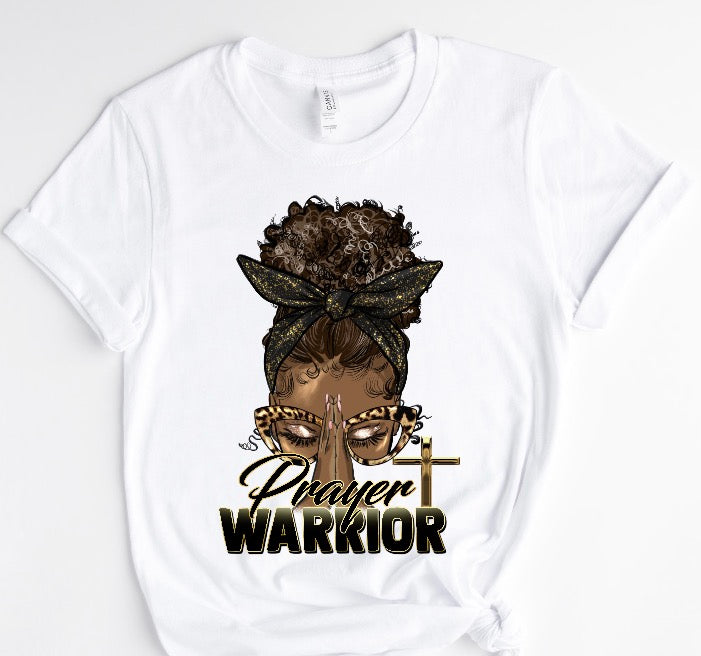 Prayer Warrior/ 10” DTF TRANSFER