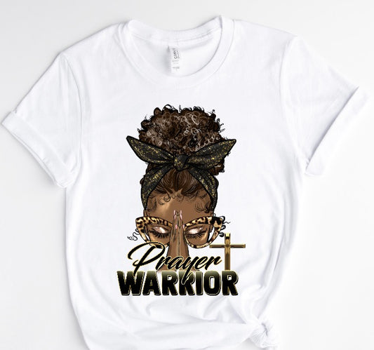 Prayer Warrior/ 10” DTF TRANSFER