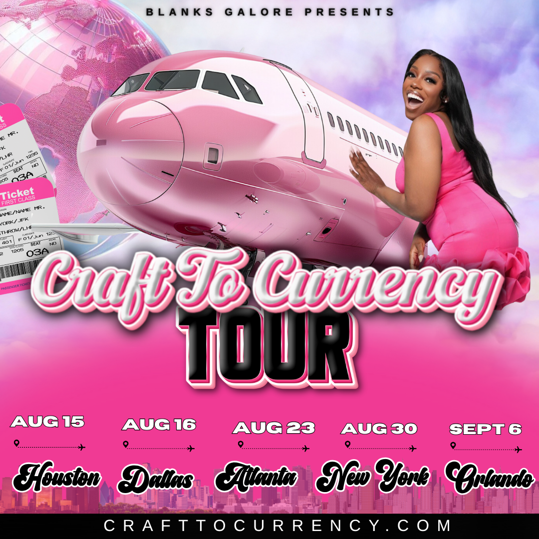 CRAFT TO CURRENCY TOUR (Non refundable)