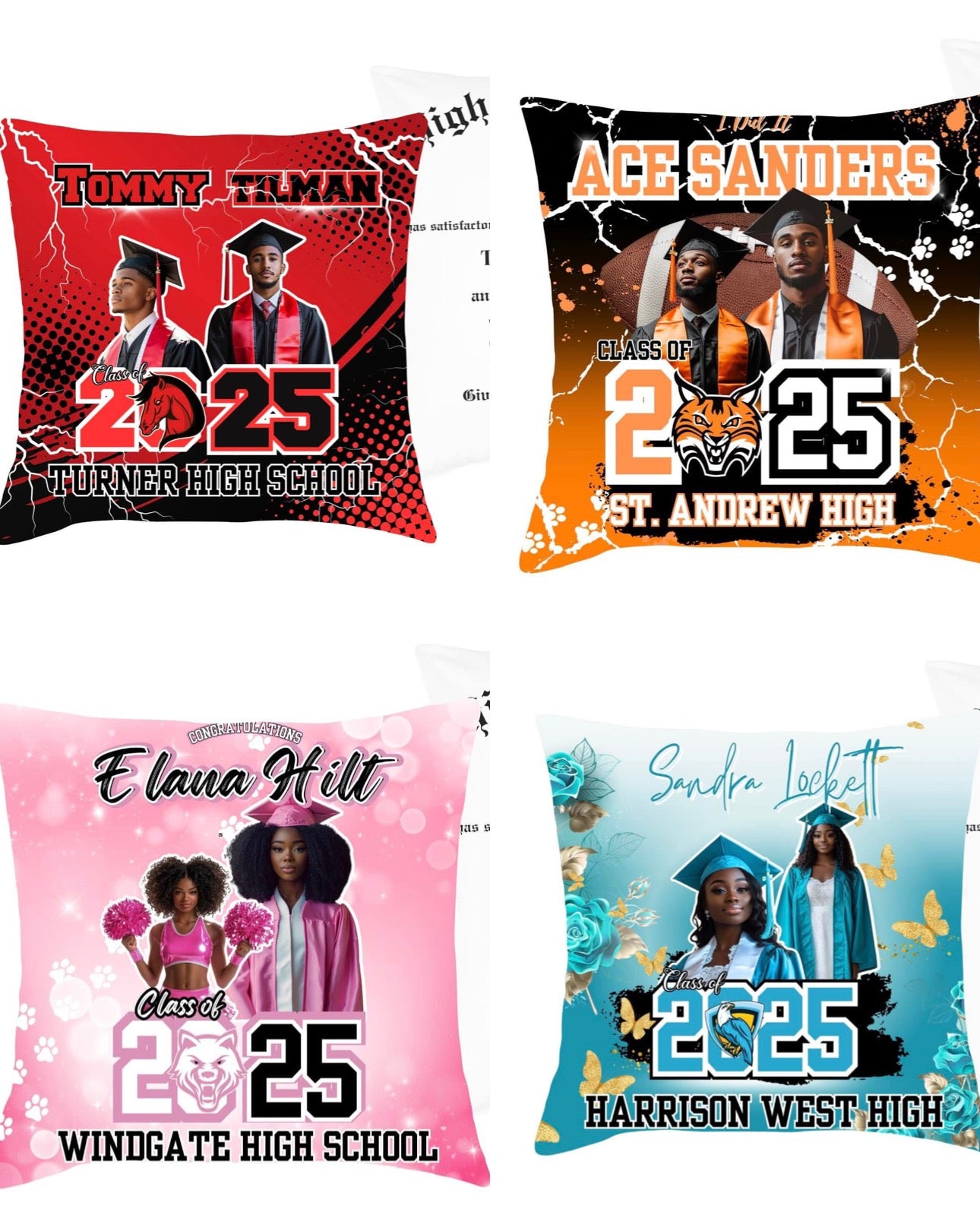 GRADUATION PILLOW DESIGN BUNDLE