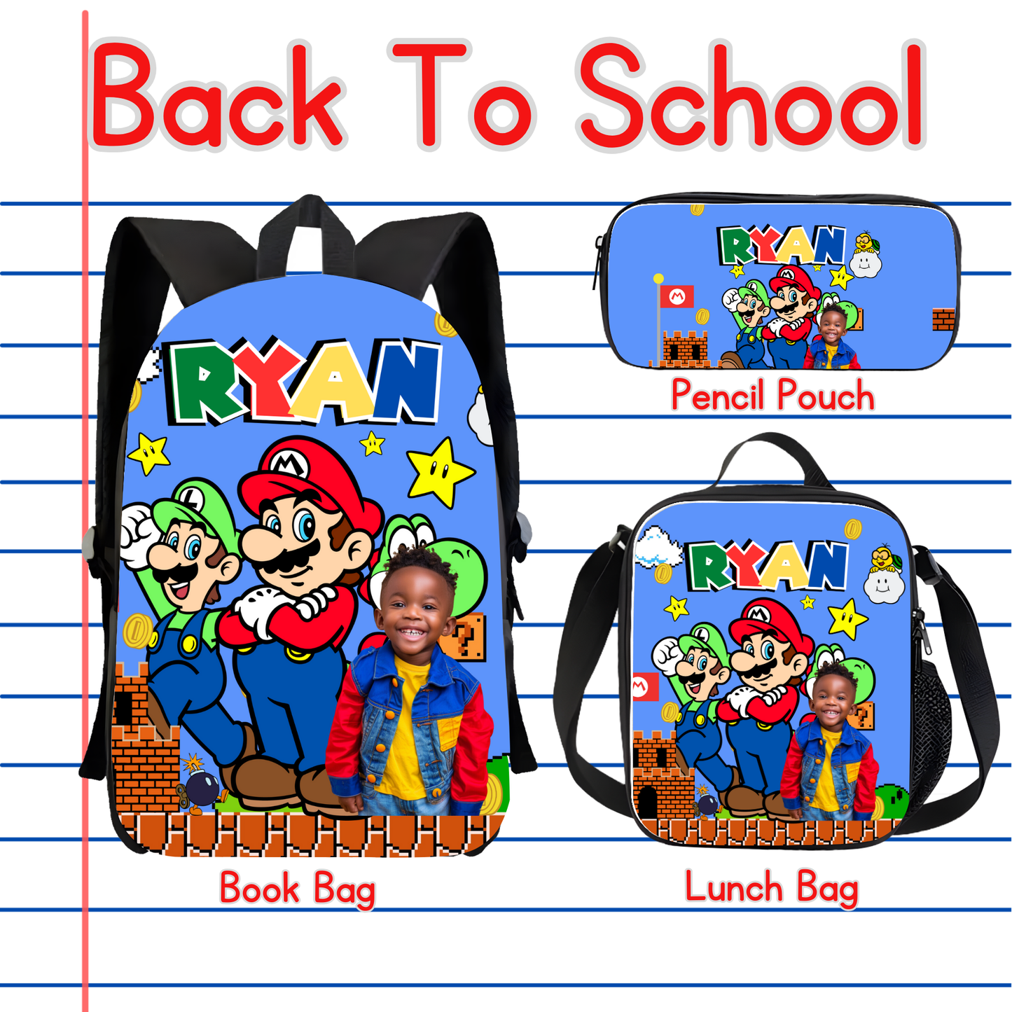 Back To School Digital Product Kit  (Canva Only)(38 designs)