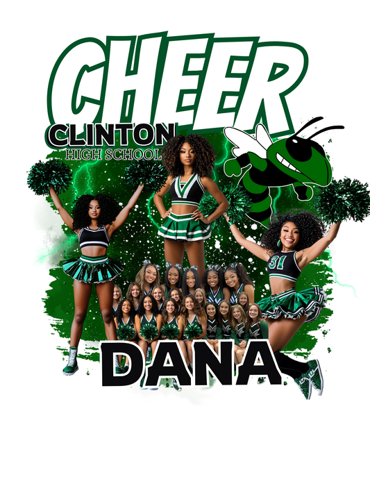 Cheerleading Editable Canva Designs (16 pc)