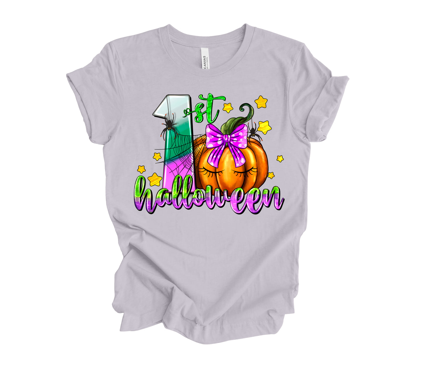 1st Halloween / DTF Transfer 10” width (B22)