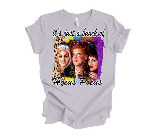 Hocus Pocus Glitter / DTF Transfer 10” width (B8)