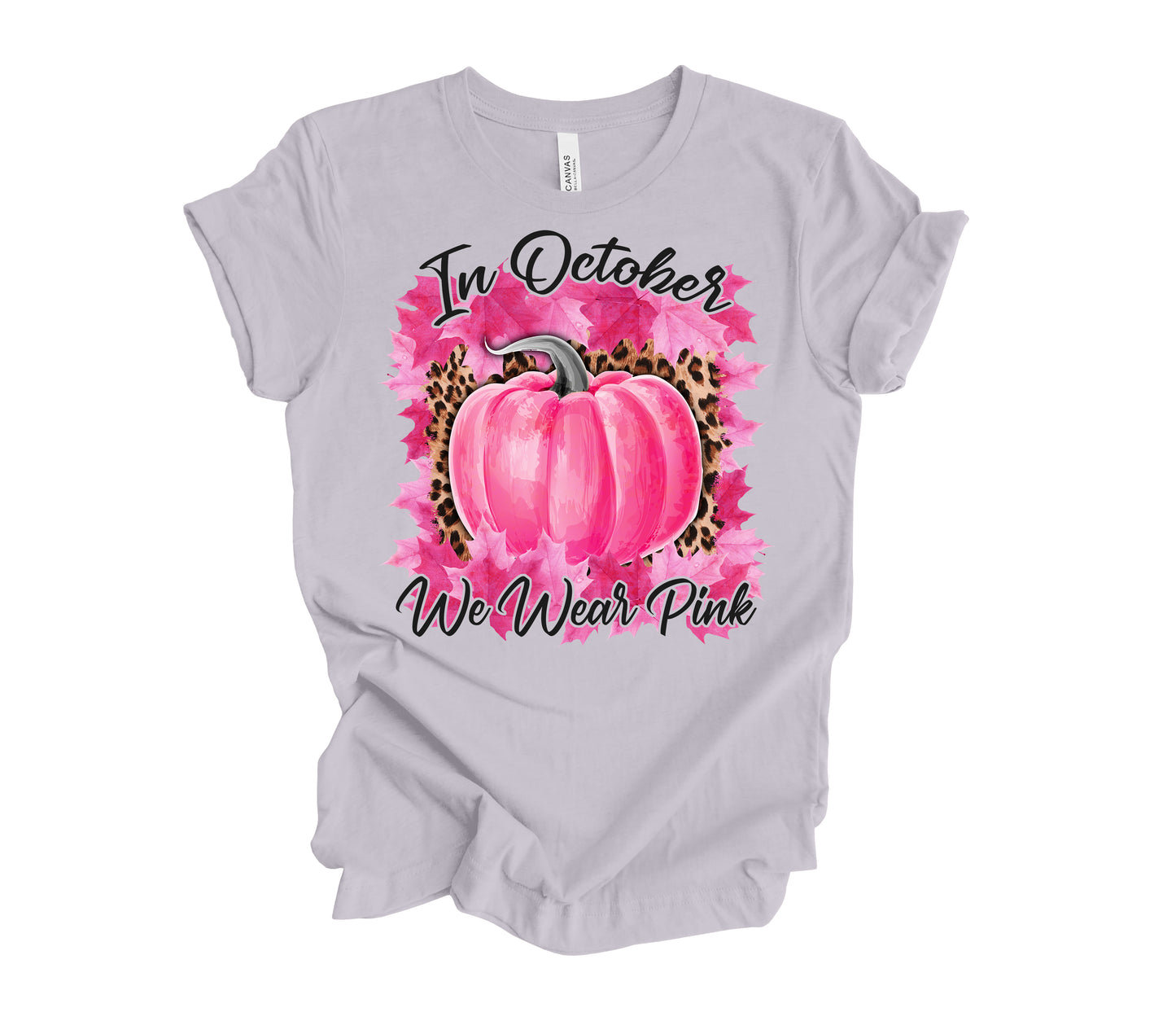 In October We Wear Pink / DTF Transfer 10” width (B4)