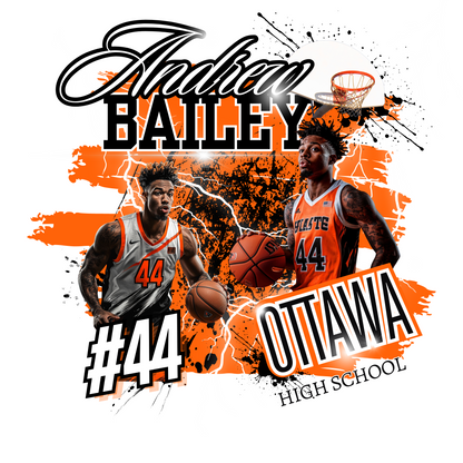 Basketball Editable Canva Designs (30 pc)