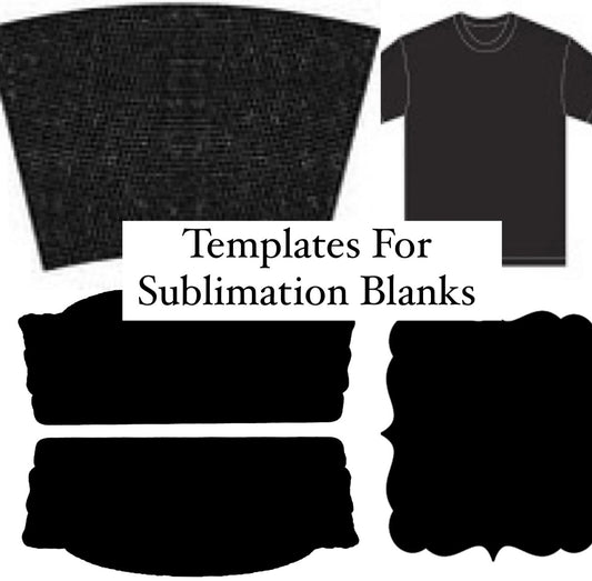Templates For Sublimation Blanks (19 total)