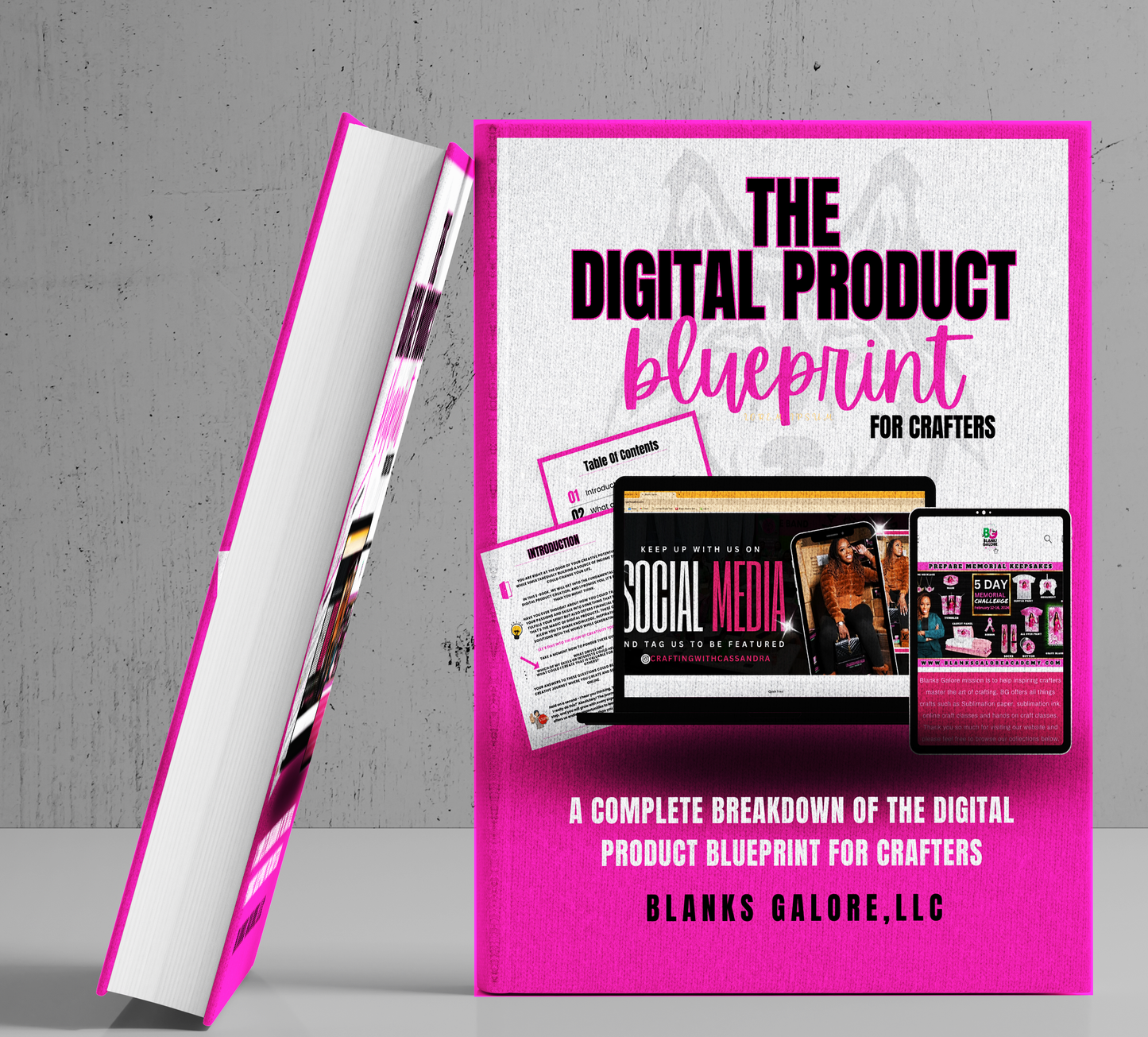 “Crafts To Digital” 5 Part Blue Print Starter Kit (With private label resell rights)