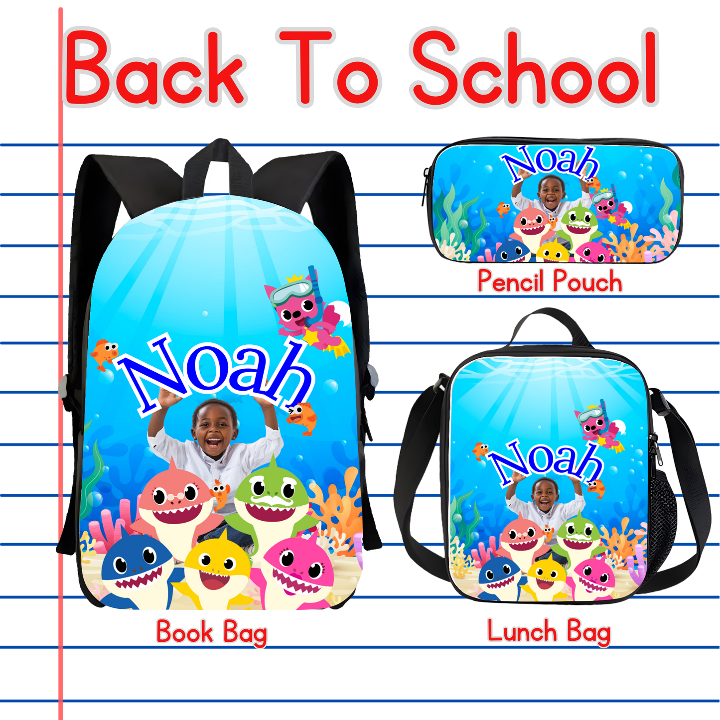 Back To School Digital Product Kit  (Canva Only)(38 designs)