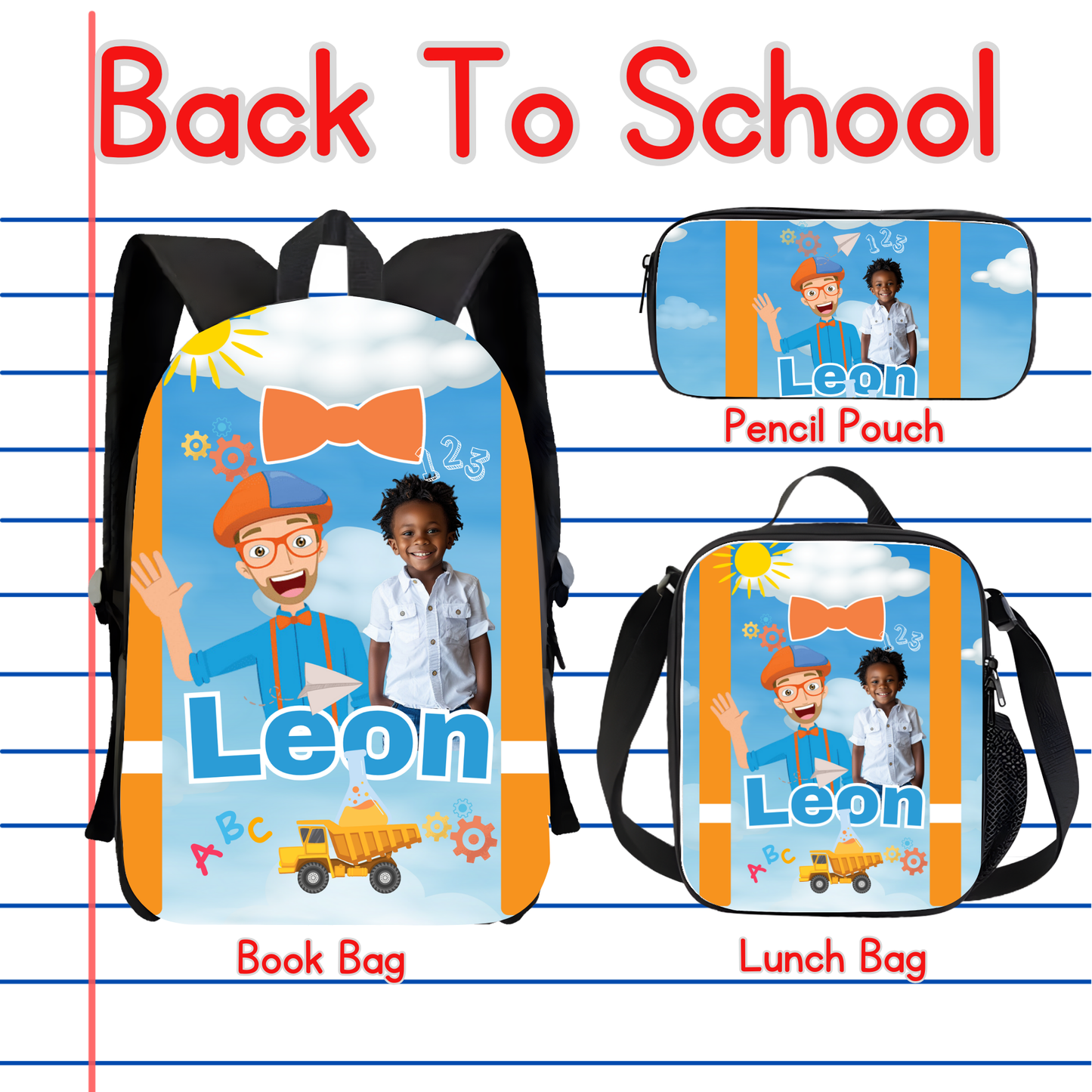 Back To School Digital Product Kit  (Canva Only)(38 designs)