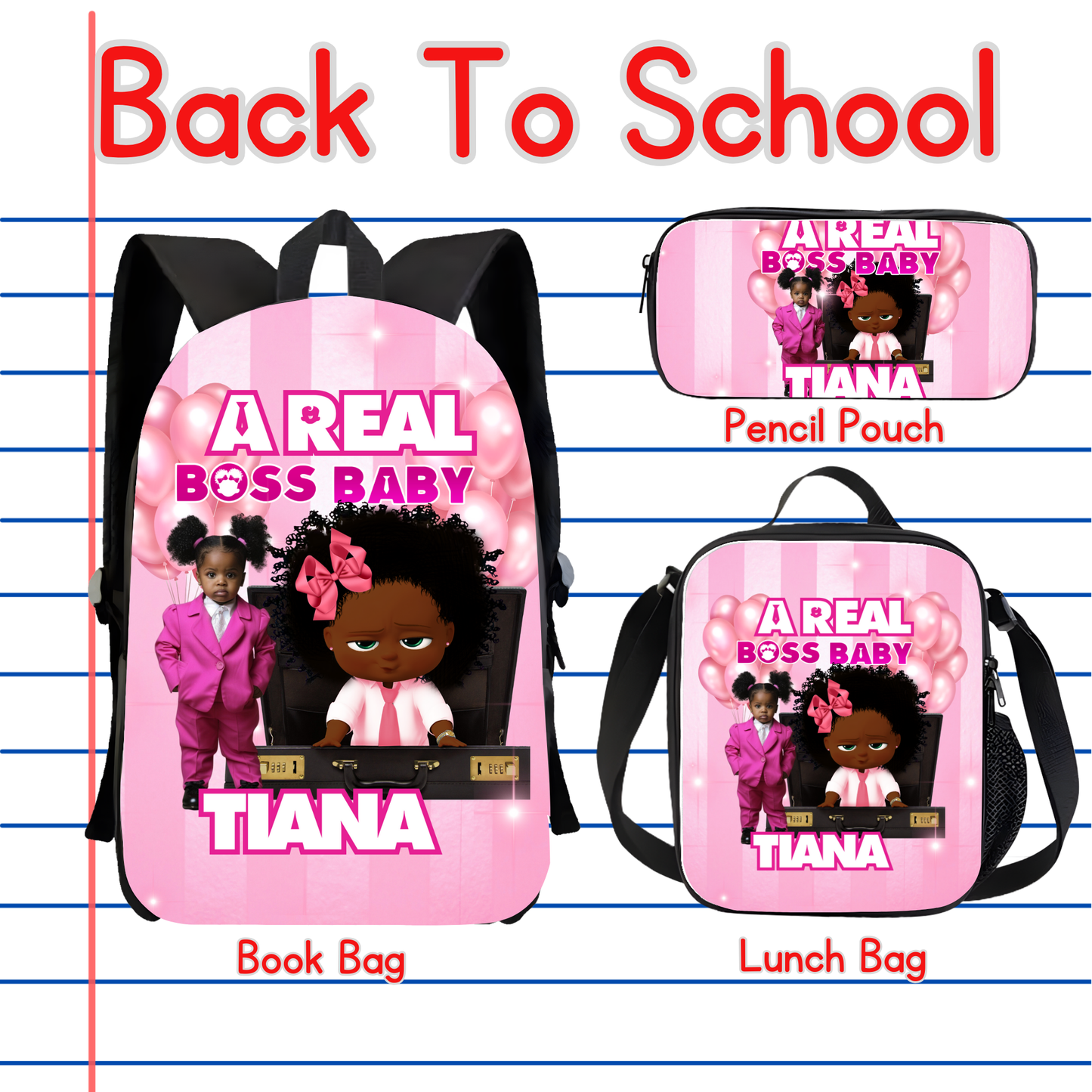 Back To School Digital Product Kit  (Canva Only)(38 designs)