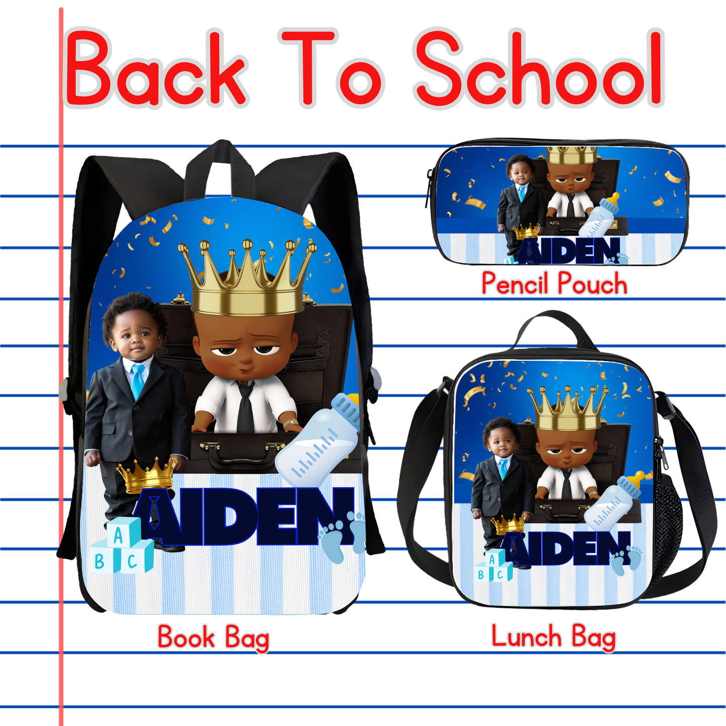 Back To School Digital Product Kit  (Canva Only)(38 designs)