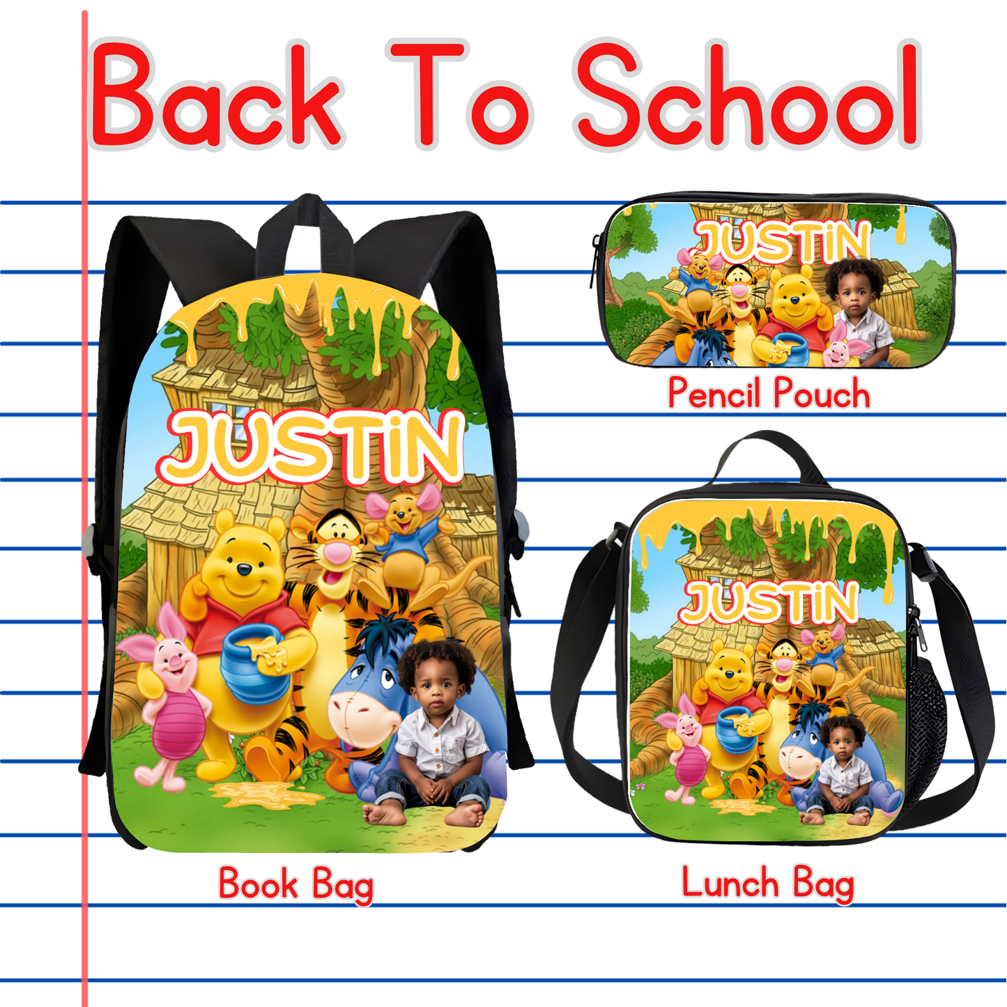 Back To School Digital Product Kit  (Canva Only)(38 designs)