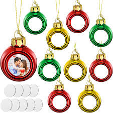 Sublimation Christmas Ball Ornament (8 cm)