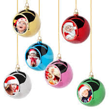 Sublimation Christmas Ball Ornament (8 cm)