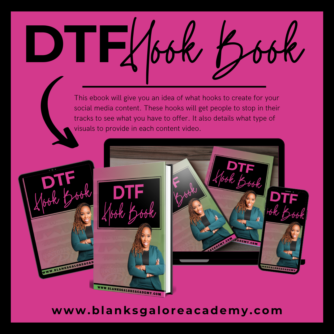 Hook Book For DTF Resellers