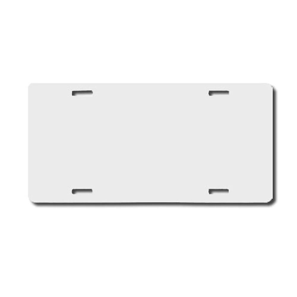 Aluminum Sublimation License Plate (4holes)